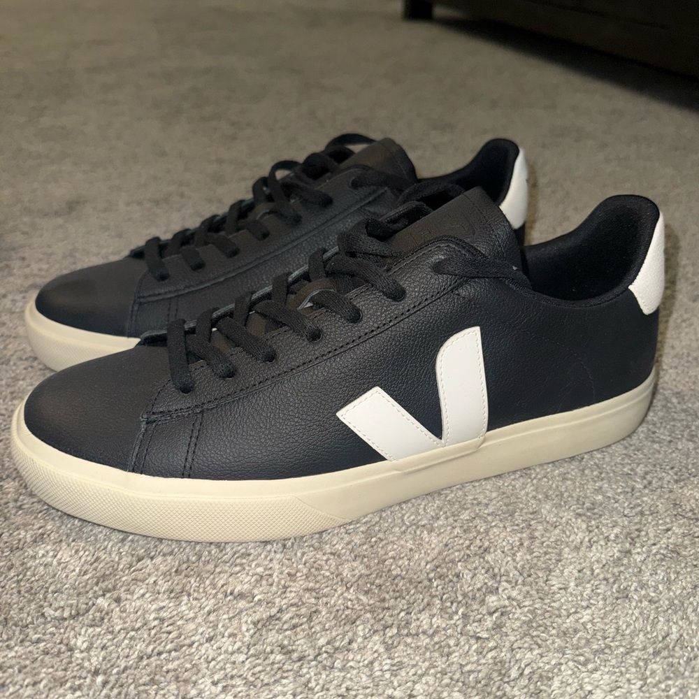 Veja Black and White Sneakers